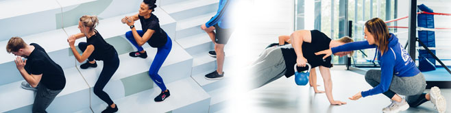 Fitness academy header