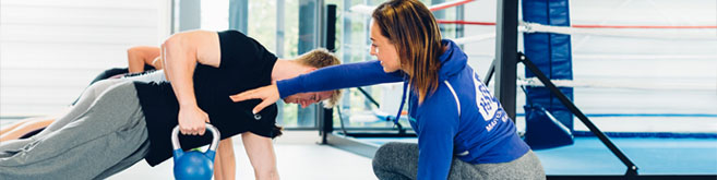Fitness academy header