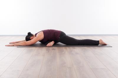 Yin Yoga houding